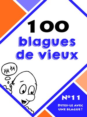 cover image of 100 blagues de vieux